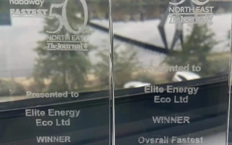 Elite Energy Named Overall Fastest Growing Business in the North East